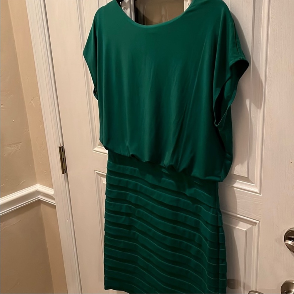 AA Studio green dress